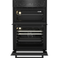 BEKO 90CM BUILT-IN DOUBLE OVEN BLACK BBDF22300B